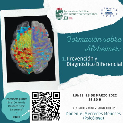 Formación sobre Alzheimer. Prevención y diagnóstico diferencial