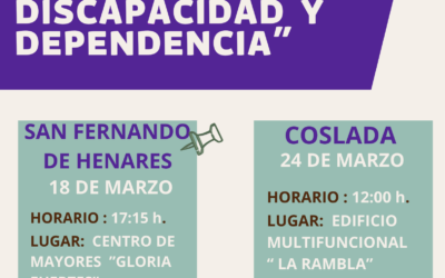 Charla: Recursos sobre discapacidad y dependencia